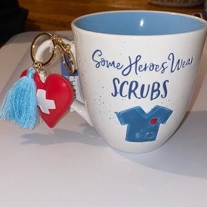 Some Heroes Wear Scrubs mug